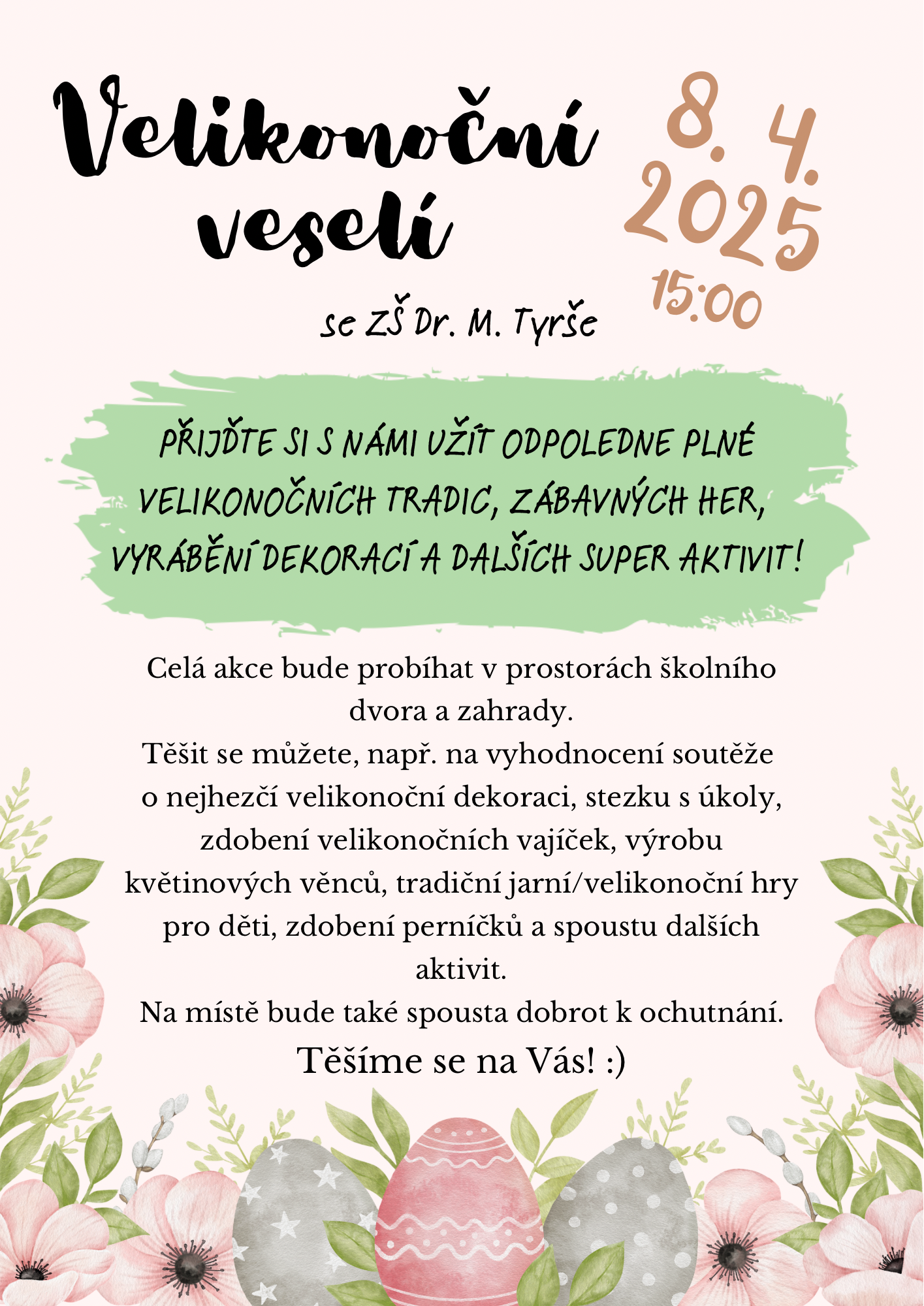 Velikonoční veselí - pozvánka